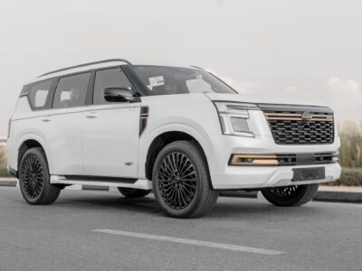 2027 Nissan Patrol 75th Anniversary 3.5L V6 Twin-Turbo Petrol Engine White Brown SUV GCC