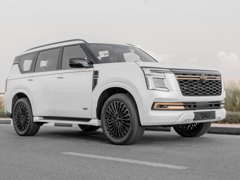 2027 Nissan Patrol 75th Anniversary 3.5L V6 Twin-Turbo Petrol Engine White Brown SUV GCC