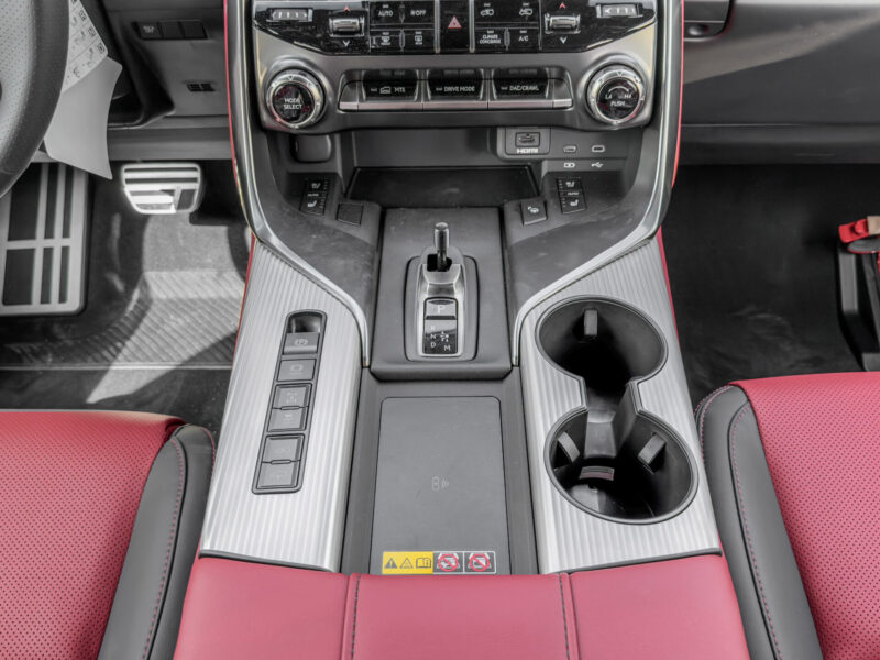 2026 Lexus LX700h F-Sport 3.5 Litres V6 Twin-Turbo Petrol Hybrid Engine Grey Red SUV GCC