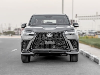 2026 Lexus LX700h F-Sport 3.5 Litres V6 Twin-Turbo Petrol Hybrid Engine Grey Red SUV GCC
