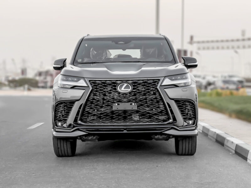 2026 Lexus LX700h F-Sport 3.5 Litres V6 Twin-Turbo Petrol Hybrid Engine Grey Red SUV GCC