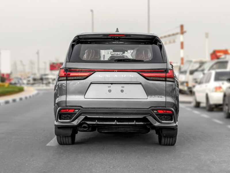2026 Lexus LX700h F-Sport 3.5 Litres V6 Twin-Turbo Petrol Hybrid Engine Grey Red SUV GCC