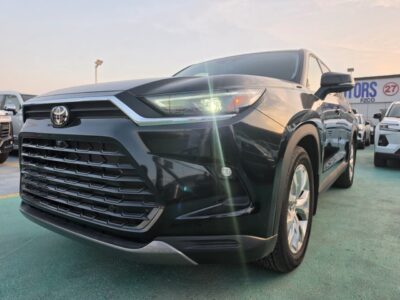 2027 Toyota Grand Highlander Limited Hybrid 2.4 Litres 4 Cylinders Engine Black SUV