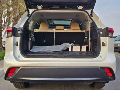 2027 Toyota Highlander Limited Hybrid 2.5 Litres 4 Cylinders Engine White Beige SUV GCC