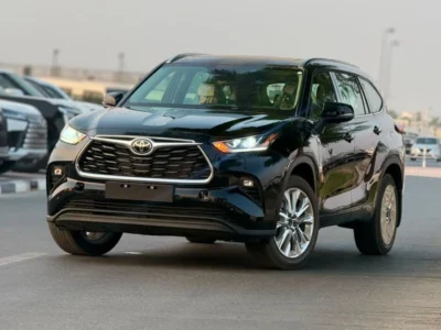 2027 Toyota Highlander LTD Hybrid 2.5 Litres 4 Cylinders Engine Black SUV GCC Specs AWD