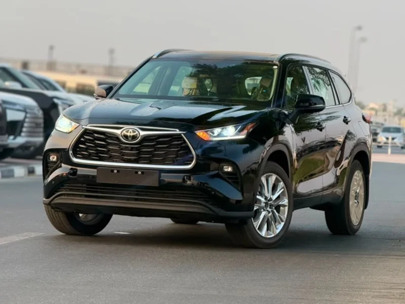 2027 Toyota Highlander LTD Hybrid 2.5 Litres 4 Cylinders Engine Black SUV GCC Specs AWD