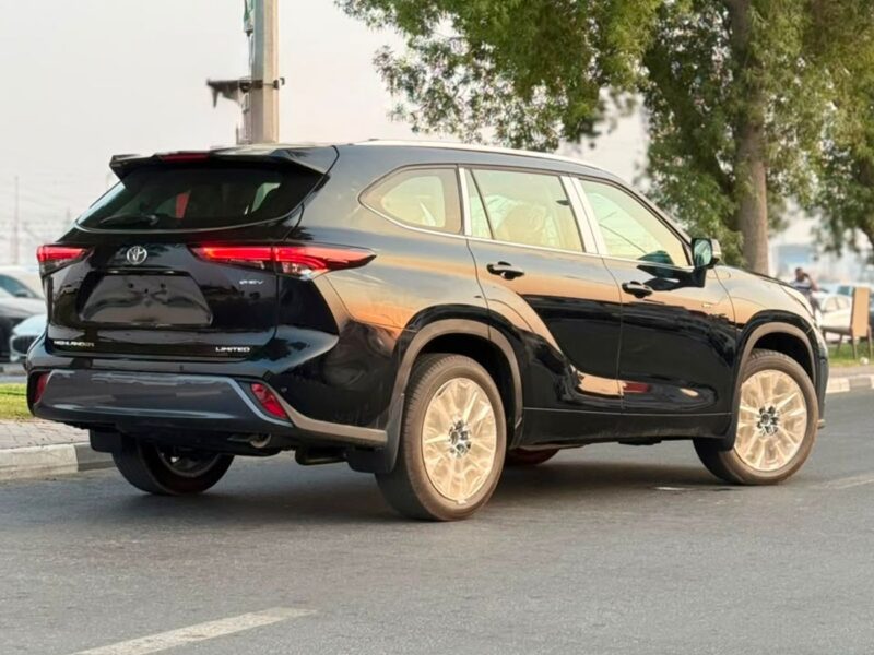 2027 Toyota Highlander LTD Hybrid 2.5 Litres 4 Cylinders Engine Black SUV GCC Specs AWD