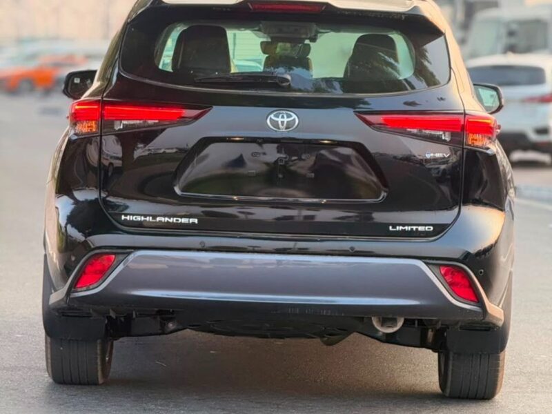 2027 Toyota Highlander LTD Hybrid 2.5 Litres 4 Cylinders Engine Black SUV GCC Specs AWD