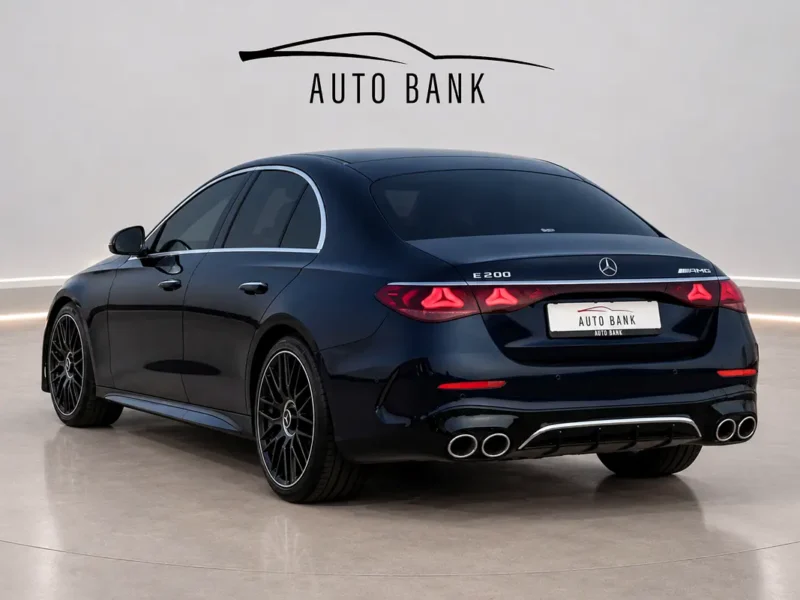 2024 Mercedes-Benz E-Class E 200 4 Cylinders Petrol Engine Blue White Sedan Korean Specs