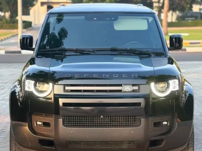 2023 Land Rover Defender 110 in HSE P400 6 Cylinders Petrol Engine Black Grey SUV GCC