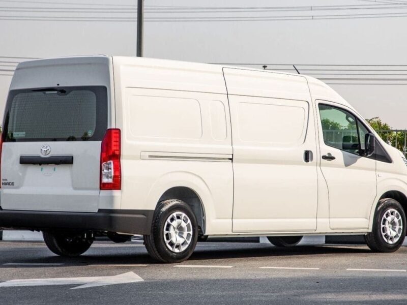 2027 Toyota Hiace Cargo 3.5L 6 Cylinders Petrol Engine White Grey Van High Roof Manual