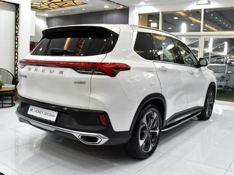2023 Maxus D60 DCT Luxury 4 Cylinders Petrol Engine White Red SUV GCC Specs