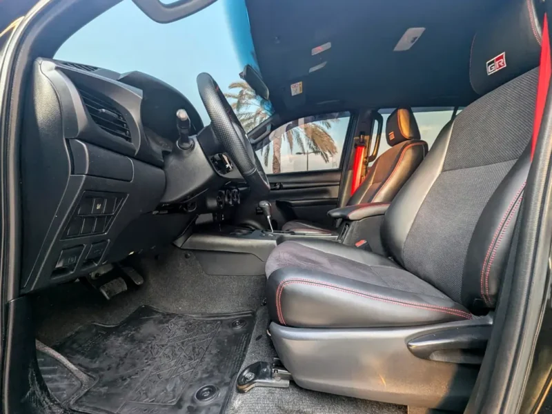 2018 Toyota Hilux GR Sport Facelifted 2025 2.7L 4-cylinder Petrol Engine Black Pickup Truck