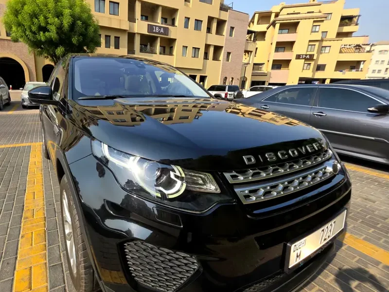 2018 Land Rover Discovery Sport HSE 4 Cylinders Engine Black Beige SUV GCC Specs