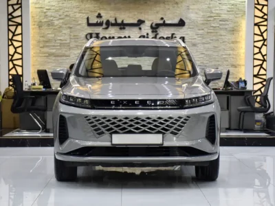 2025 Exeed LX Flagship 4 Cylinders Petrol Engine Silver Beige SUV GCC Specs Automatic