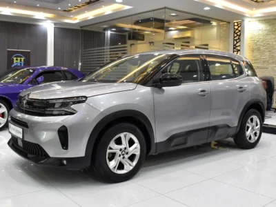 2023 Citroen C5 Aircross Live 4 Cylinders Petrol Engine Silver Black Crossover GCC Specs