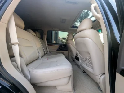 2019 Toyota Land Cruiser GXR 4.5 Litres V8 Diesel Engine Black Beige SUV GCC Specs