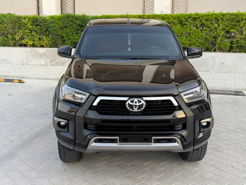 2018 Toyota Hilux Adventure Facelifted 2026 2.7L 4-Cylinder Engine Black Red Pickup Truck