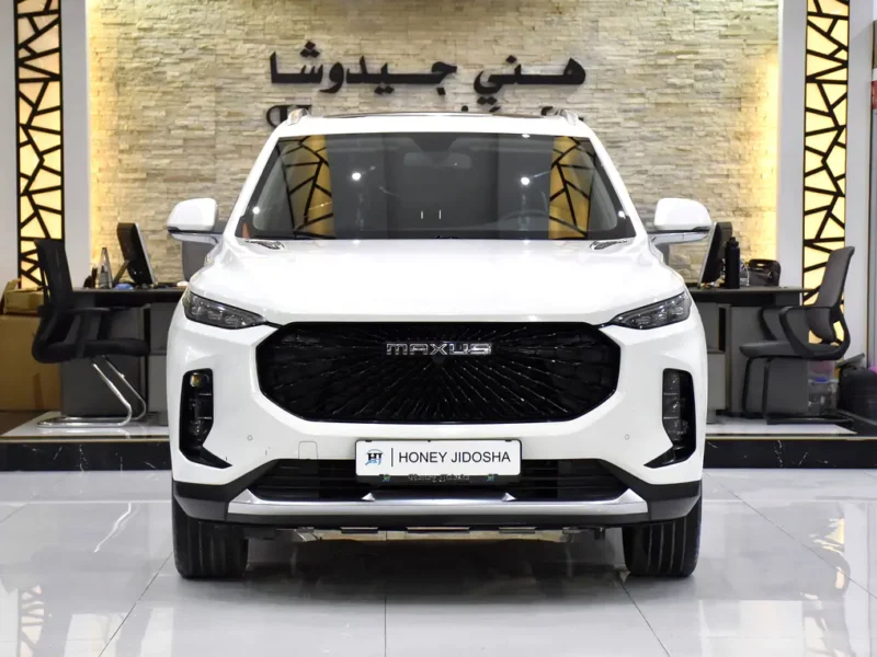 2023 Maxus D60 DCT Luxury 4 Cylinders Petrol Engine White Red SUV GCC Specs