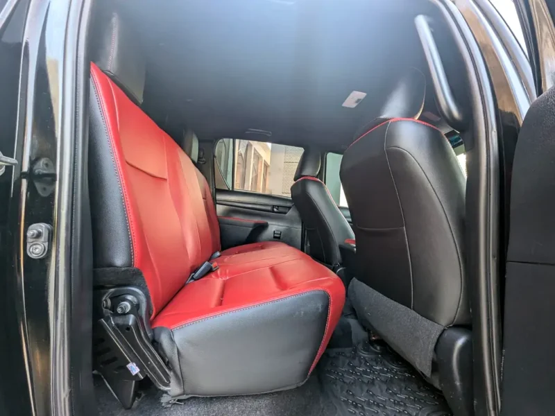 2018 Toyota Hilux Adventure Facelifted 2026 2.7L 4-Cylinder Engine Black Red Pickup Truck