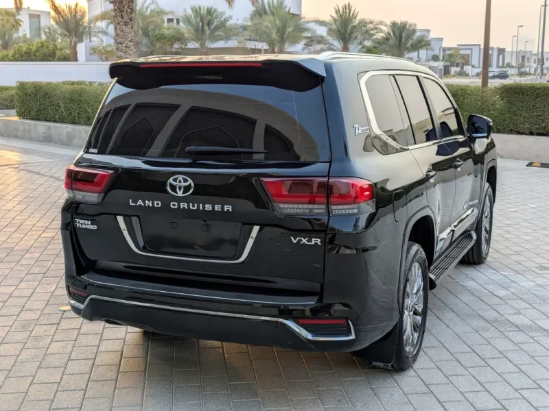 2019 Toyota Land Cruiser VXR 2026 Facelift 6 Cylinders Engine Black SUV Excellent Condition