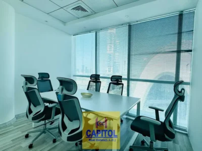 588 sqft Direct from Owner | Fully Furnished Executive Office | Prime Traffic-Free Access