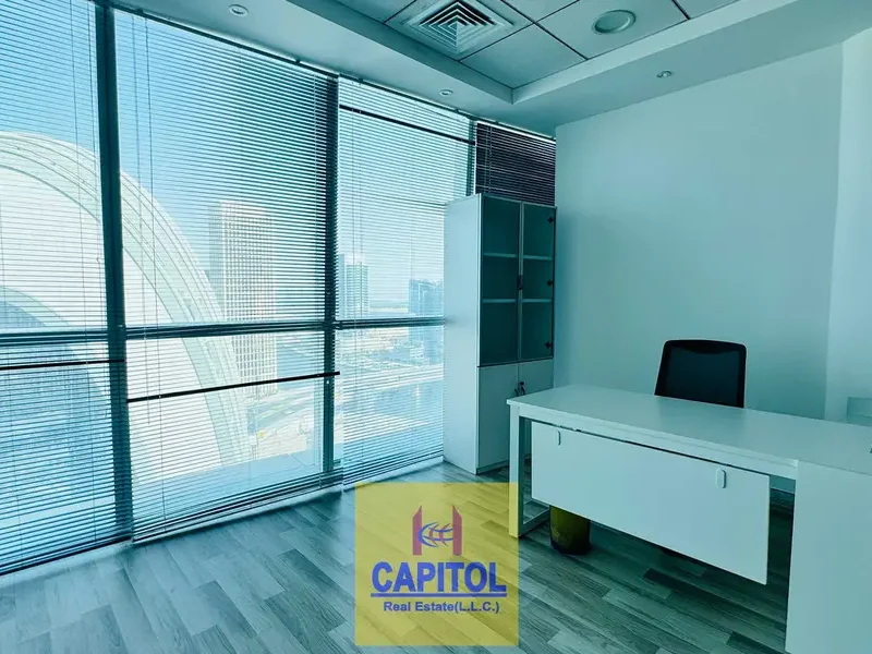 588 sqft Direct from Owner | Fully Furnished Executive Office | Prime Traffic-Free Access