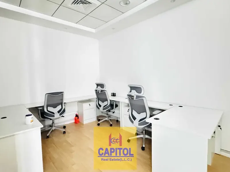 588 sqft Direct from Owner | Fully Furnished Executive Office | Prime Traffic-Free Access