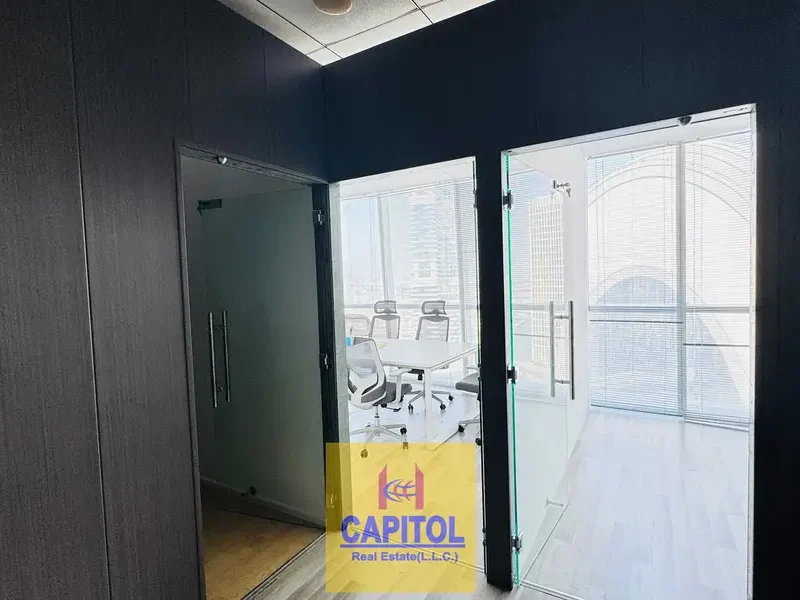 588 sqft Direct from Owner | Fully Furnished Executive Office | Prime Traffic-Free Access