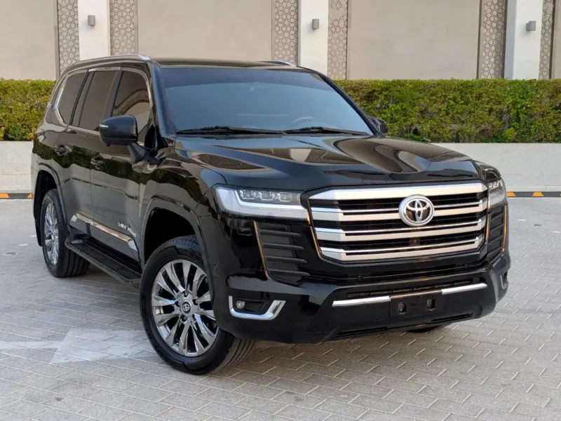 2019 Toyota Land Cruiser VXR 2026 Facelift 6 Cylinders Engine Black SUV Excellent Condition