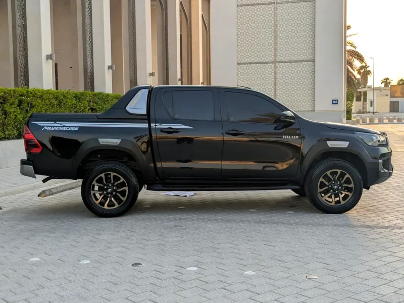 2018 Toyota Hilux Adventure Facelifted 2026 2.7L 4-Cylinder Engine Black Red Pickup Truck