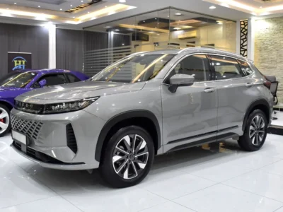 2025 Exeed LX Flagship 4 Cylinders Petrol Engine Silver Beige SUV GCC Specs Automatic