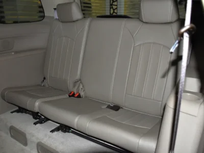 2014 GMC Acadia Denali 3.6 Litres 6 Cylinders Petrol Engine Silver Beige SUV GCC Specs