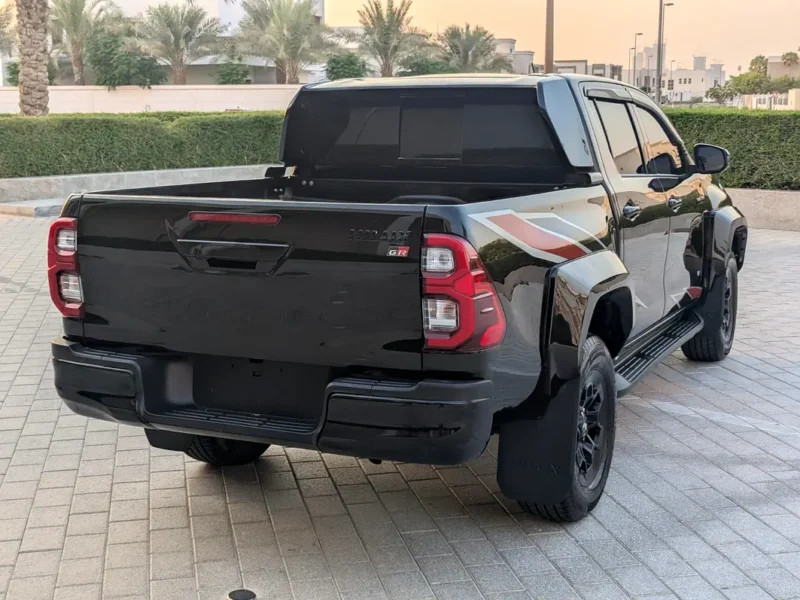 2018 Toyota Hilux GR Sport Facelifted 2025 2.7L 4-cylinder Petrol Engine Black Pickup Truck