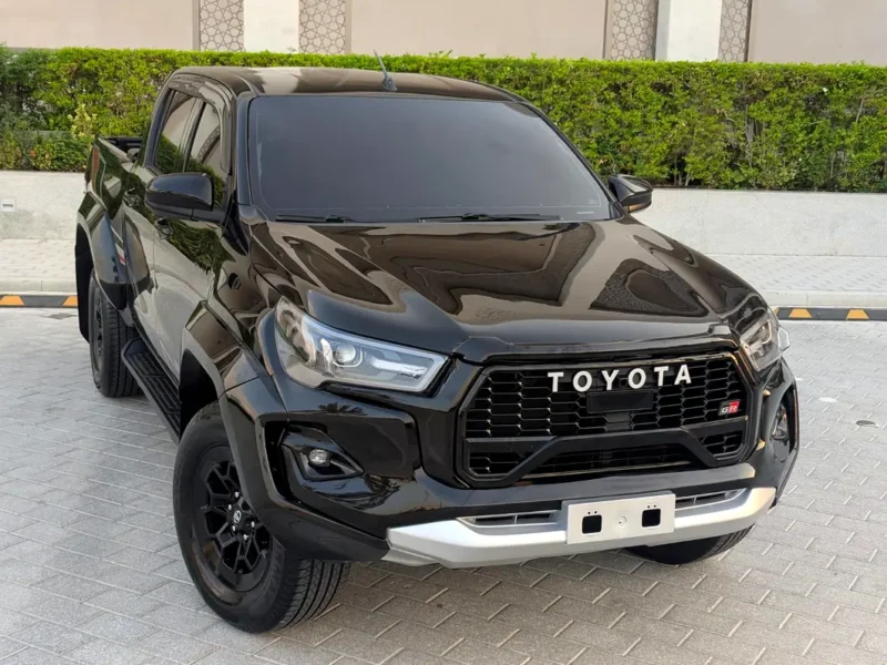 2018 Toyota Hilux GR Sport Facelifted 2025 2.7L 4-cylinder Petrol Engine Black Pickup Truck