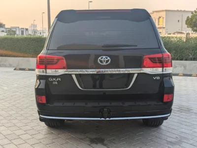 2019 Toyota Land Cruiser GXR 4.5 Litres V8 Diesel Engine Black Beige SUV GCC Specs
