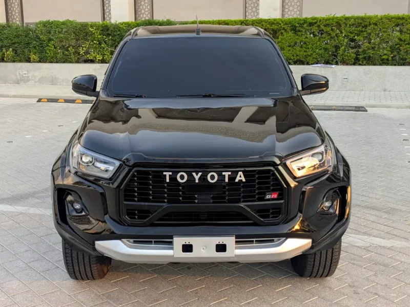 2018 Toyota Hilux GR Sport Facelifted 2025 2.7L 4-cylinder Petrol Engine Black Pickup Truck