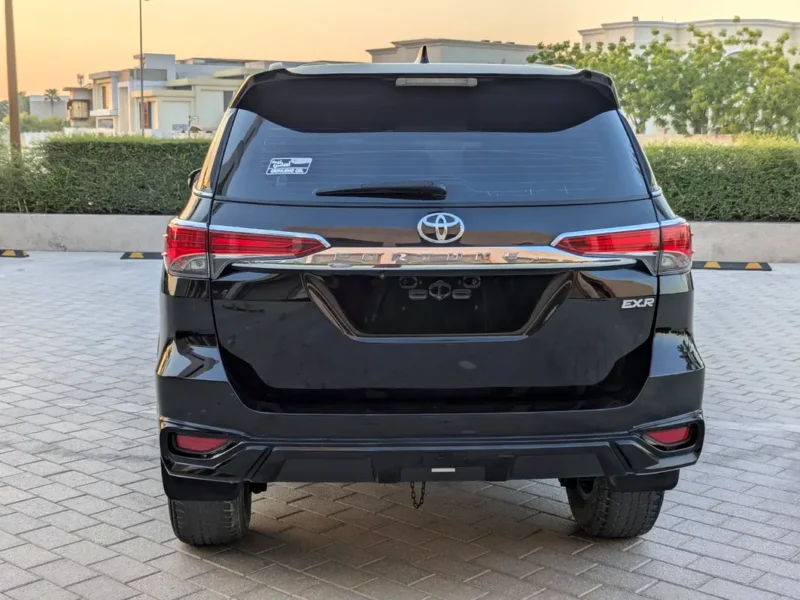 2017 Toyota Fortuner EXR Facelifted 2026 2.7 Litres 4-Cylinder Petrol Engine Black Beige SUV