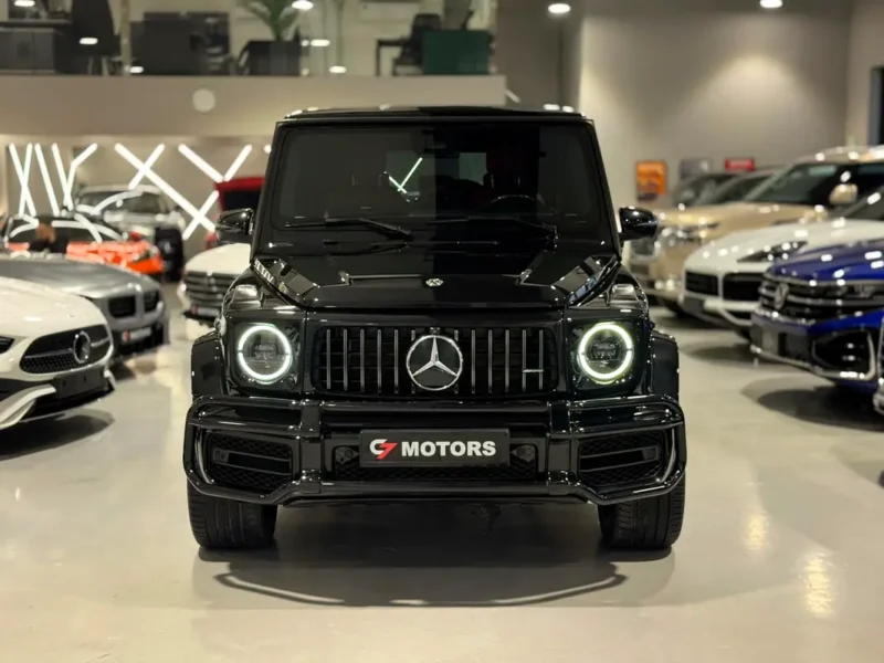 2020 Mercedes-Benz G-Class G 63 AMG 4.0L Twin-Turbocharged V8 Engine Black Red SUV