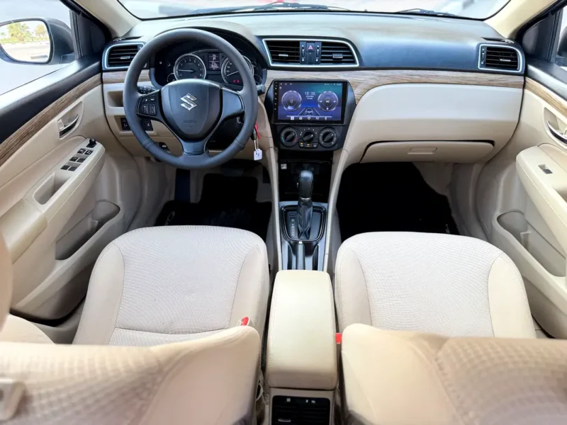 2023 Suzuki Ciaz GLX 1.5L 4-Cylinder Petrol Engine Silver Beige Family Sedan GCC Specs