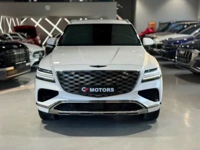 2024 Genesis GV80 Prestige 4 Cylinders Petrol Engine White Luxury SUV Korean Specs