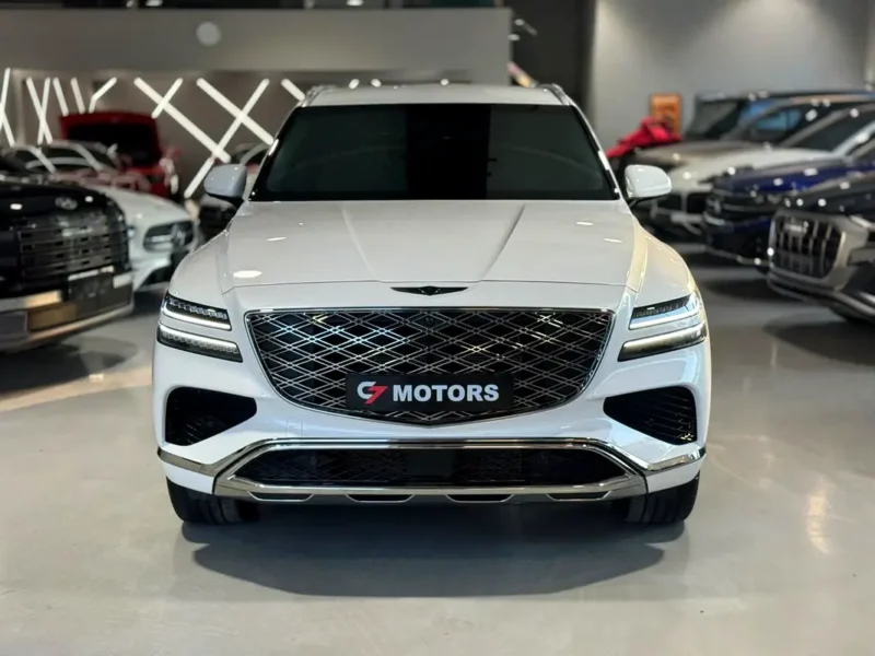 2024 Genesis GV80 Prestige 4 Cylinders Petrol Engine White Luxury SUV Korean Specs