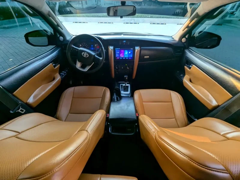 2017 Toyota Fortuner EXR Facelifted 2026 2.7 Litres 4-Cylinder Petrol Engine Black Beige SUV
