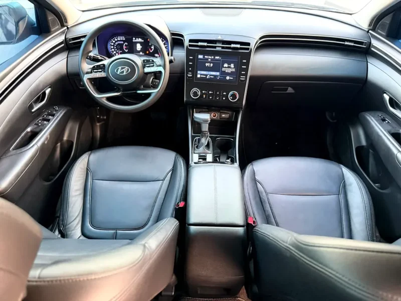 2023 Hyundai Tucson Comfort 4 Cylinders Petrol Engine Blue Black SUV American Specs