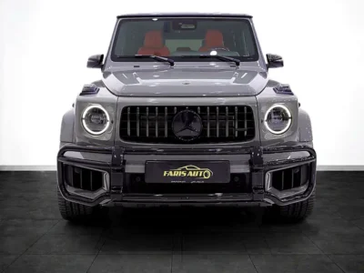 2025 Mercedes-Benz G-Class G 63 AMG 4.0L V8 Biturbo Engine Grey Red SUV GCC Specs
