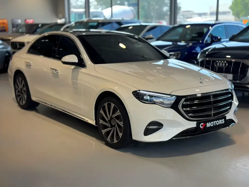 2026 Mercedes-Benz E-Class E 300 4MATIC 2.0L Turbocharged 4-Cylinder White Sedan