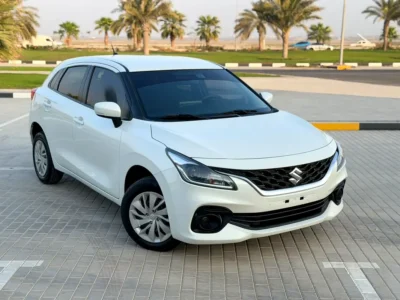 2023 Suzuki Baleno GLX 1.5L 4-Cylinder Petrol Engine White Grey Hatchback GCC Specs