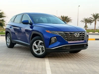 2023 Hyundai Tucson Comfort 4 Cylinders Petrol Engine Blue Black SUV American Specs