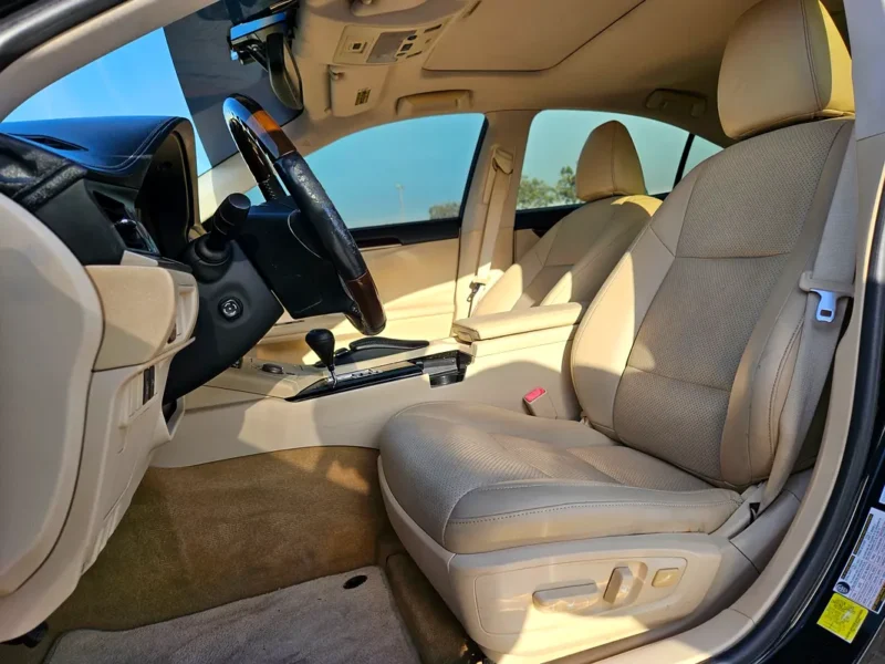 2013 Lexus ES-Series ES 350 6 Cylinders Petrol Engine Black Beige Sedan American Specs