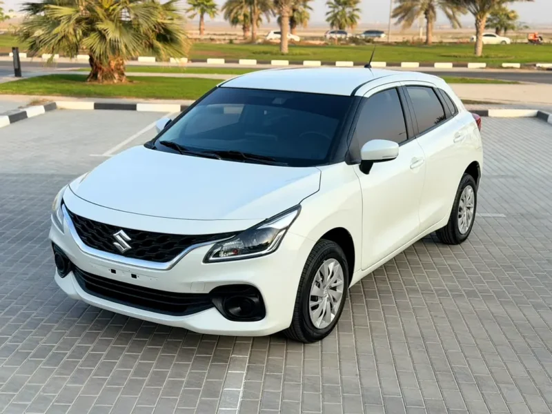 2023 Suzuki Baleno GLX 1.5L 4-Cylinder Petrol Engine White Grey Hatchback GCC Specs
